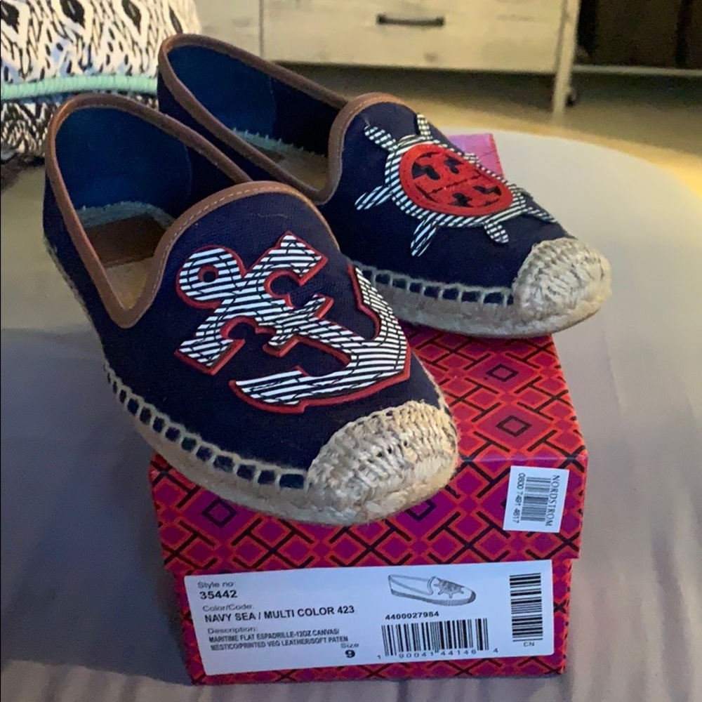 Navy/sea Espadrille